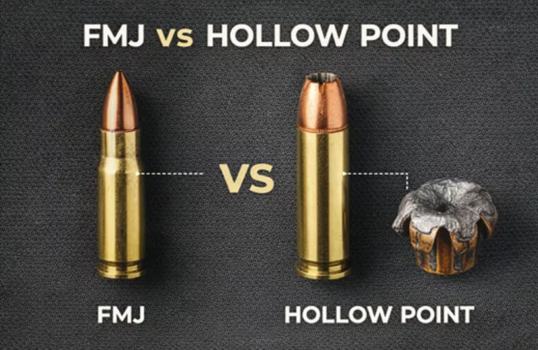FMJ vs Hollow Point – podstawowe różnice w amunicji