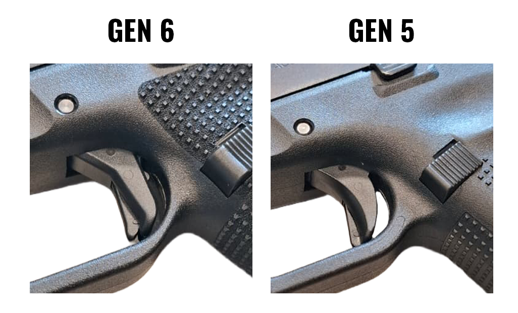 Porównanie spustów w glockach Gen 6 i Gen 5